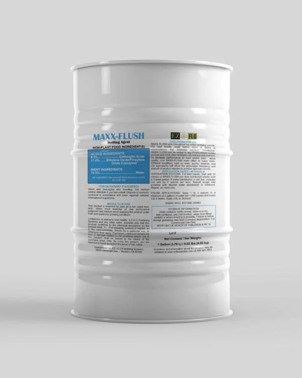 MAXX FLUSH - Surfactant with Complexing Carbon, EZ-FLO™ Injection Systems